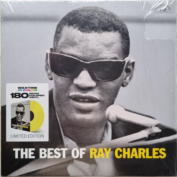RAY CHARLES (レイ・チャールズ) - The Best Of Ray Charles (EU 限定「イエローヴァイナル」180g LP/New) ベスト20曲