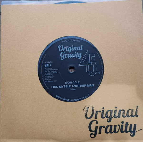 RAYE COLE / RACHEL MAXANN (レイ・コール / レイチェル・マクサン) - Find Myself Another Man (UK 限定 7"+カンパニースリーブ/New)
