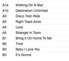 RIGHT TRACK (ライトトラック) - Destination Unlimited (EU 限定復刻再発「ブルー VINYL」LP/New)