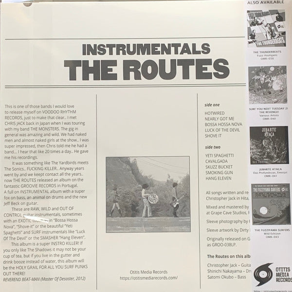 ROUTES (ザ・ルーツ) - インストルメンタルズ <Instrumentals> (US 限定再発「白・赤 VINYL」LP+帯/ New)