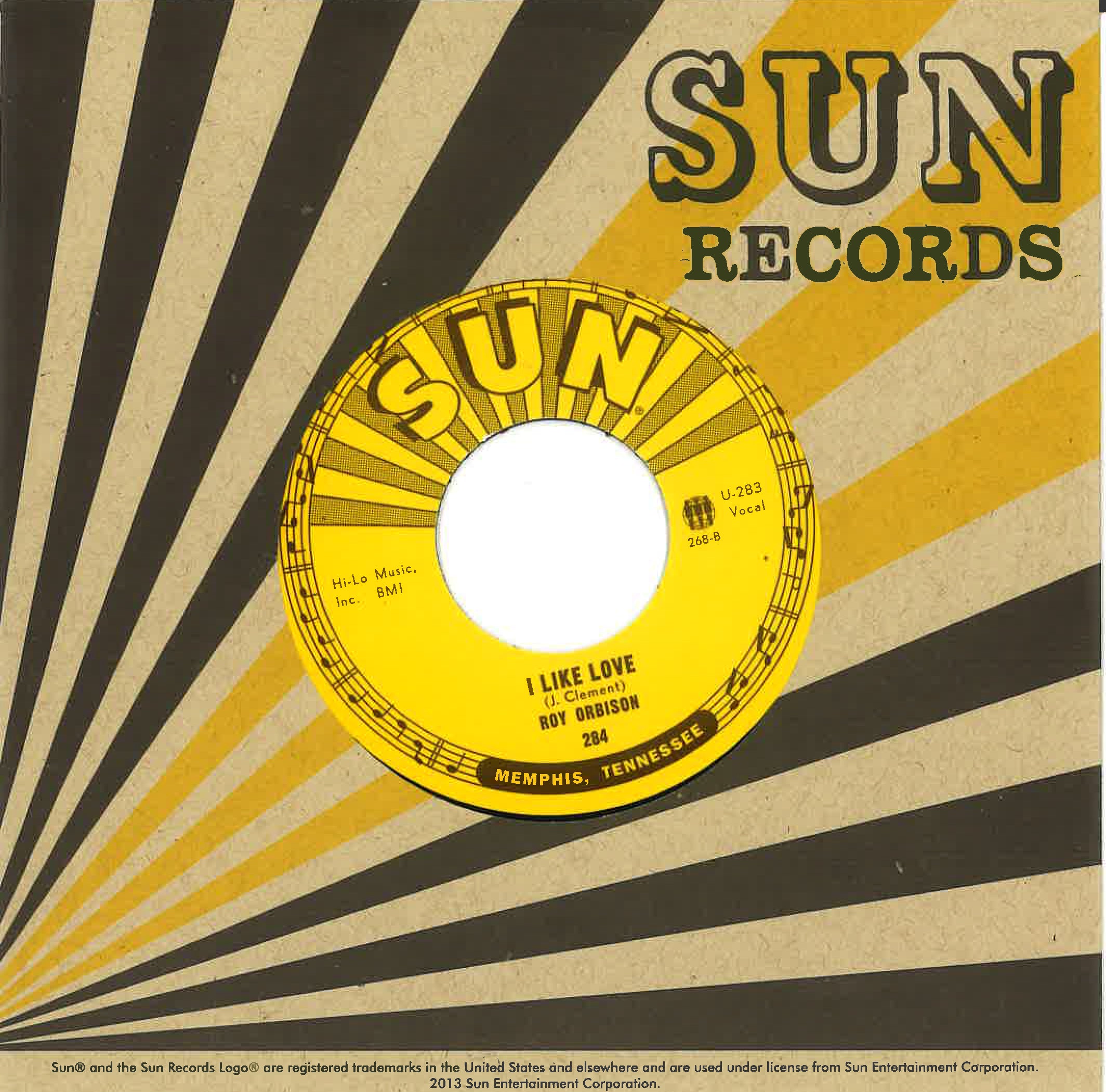 ROY ORBISON (ロイ・オービソン) - I Like Love / Chicken-Hearted (US '14年正規限定「初回ラベ・デザイン仕様」復刻再発 7"+復刻カンパニースリーブ/New) テディボーイ・ワイルド・ロカビリーJIVER!