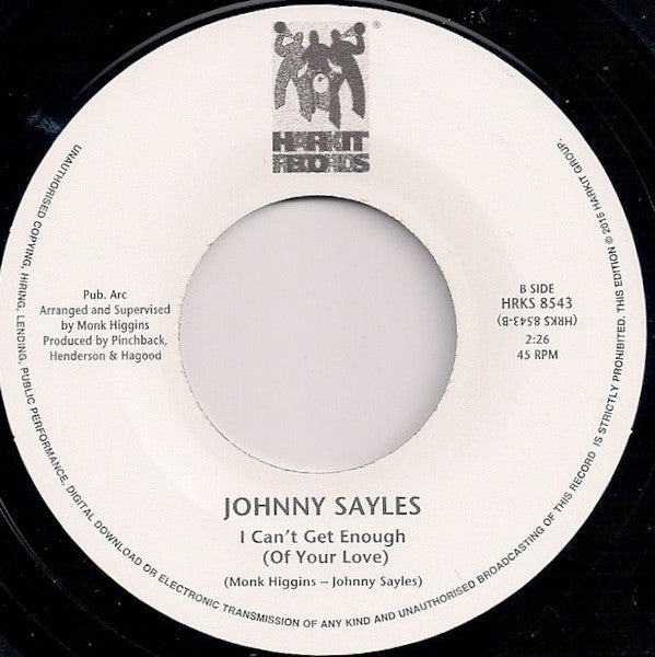 SAM & KITTY / JOHNNY SAYLES (サムとキティ / ジョニー・セイルズ) - I've Got Something Good (UK 限定再発スプリット 7インチ/New)ノーザン名曲カップリング!