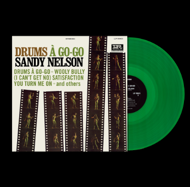 SANDY NELSON (サンディ・ネルソン) - Drums A Go-Go (US 限定再発「グリーン VINYL」ステレオ LP / New)