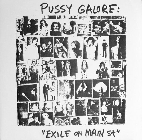 PUSSY GALORE (プッシー・ガロア) - Exile On Main St. (US 限定復刻再発「グレーヴァイナル」 LP/NEW)  '86年カバーアルバム