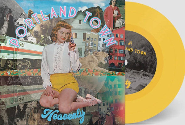HEAVENLY (ヘヴンリー) - Portland Town (UK '25 限定「イエローヴァイナル」 7インチ/NEW)30年ぶりの新曲!