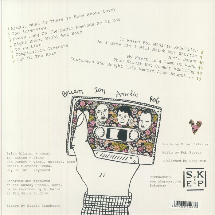 BRIAN BILSTON AND THE CATENARY WIRES (ブライアン・ビルストン・アンド・ザ・カテナリー・ワイヤーズ) - Sounds Made By Humans (UK 限定「グリーンヴァイナル」 LP/NEW) '25年コラボレーションアルバム