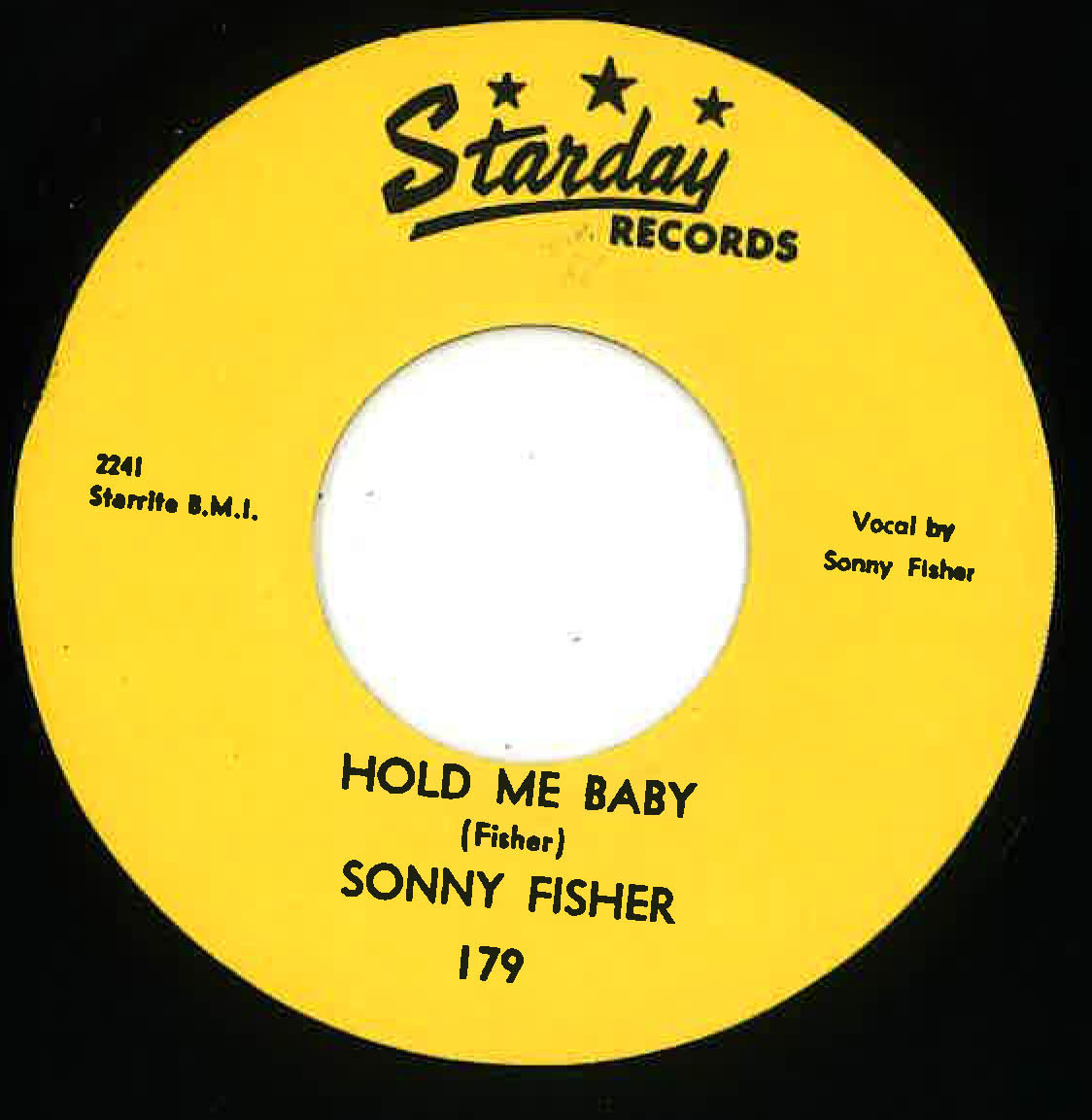 SONNY FISHER (ソニー・フィッシャー) - Rockin' Daddy / Hold Me Baby (US限定リプロ再発「黒盤」7インチ/New) テディボーイ・ロカビリー古典!