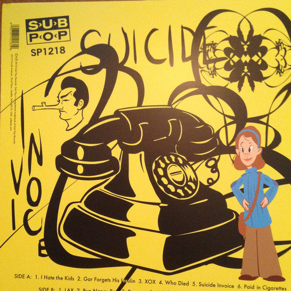 HOT SNAKES (ホット・スネイクス) - Suicide Invoice (US 正規限定再発 LP/NEW) '02年2ndアルバム