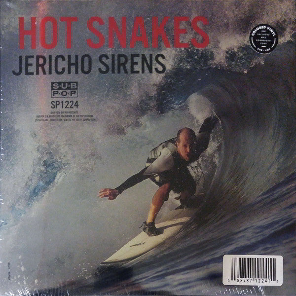 HOT SNAKES (ホット・スネイクス) - Jericho Sirens (US 限定「クリアヴァイナル」 LP/NEW) '18年4thアルバム