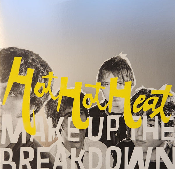 HOT HOT HEAT (ホット・ホット・ヒート) - Make Up The Breakdown (US-EU 正規限定リマスター再発「イエローヴァイナル」 LP/NEW) '02年1stアルバム
