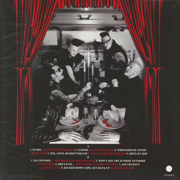 MAD SIN (マッド・シン) - Burn And Rise (Finland 正規400枚限定再発「クリアレッドヴァイナル」 LP/NEW) '10年アルバム