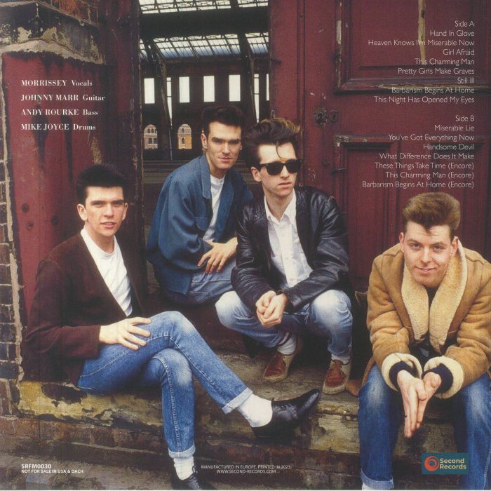SMITHS, THE (ザ・スミス) - Live Aus Der Markthalle Hamburg 1984 (Austria 限定180グラム重量「ナチュラル・クリアヴァイナル」 LP/NEW)