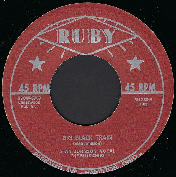 STAN JOHNSON (スタンリー・ジョンソン) - Big Black Train / Six White Horses (US 限定リプロ再発 7インチ/ New) テディーボーイ・ヒルビリー名曲!