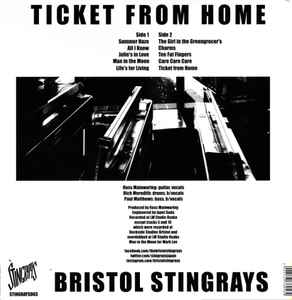 BRISTOL STINGRAYS, THE (ザ・ブリストル・スティングレイズ) - Ticket From Home (UK 限定プレス LP / New) '16年カムバック作!