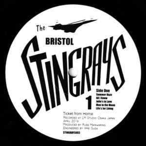 BRISTOL STINGRAYS, THE (ザ・ブリストル・スティングレイズ) - Ticket From Home (UK 限定プレス LP / New) '16年カムバック作!