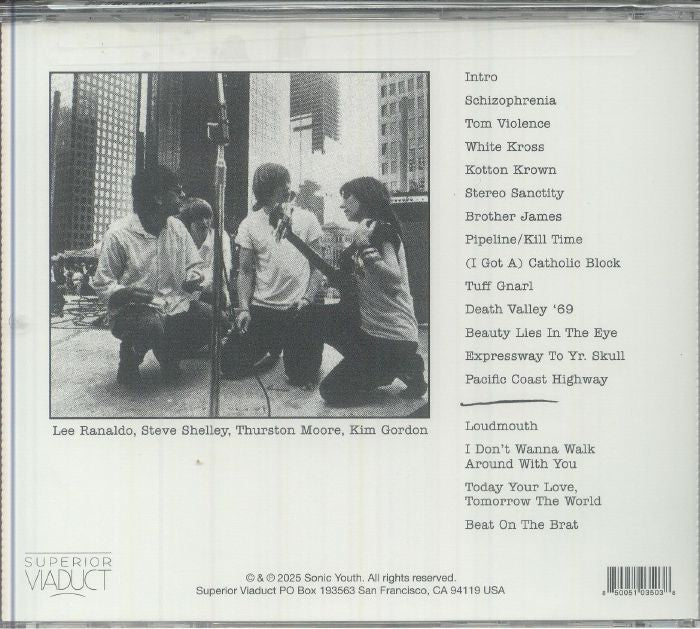 SONIC YOUTH (ソニック・ユース) - Hold That Tiger (US 限定復刻再発 CD/NEW) '91年セミオフィシャル・ライブアルバム