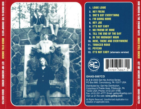 SWAMP RATS (スワンプ・ラッツ = 60'sピッツバーグ凶暴ガレージ) - Disco Still Sucks! (US 限定限定 CD/New) ベストコンピ