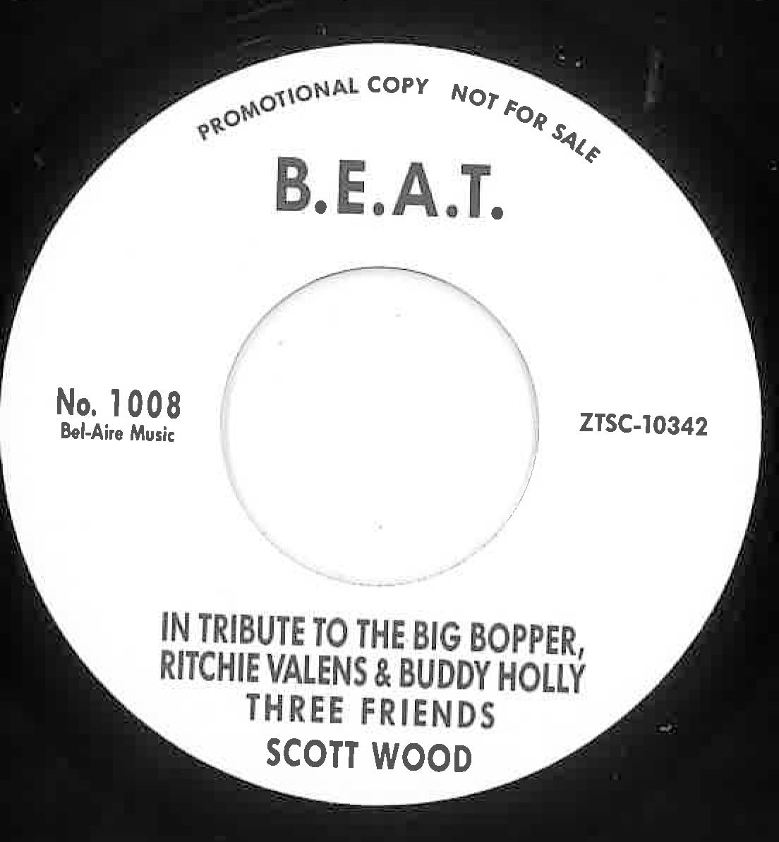 SCOTT WOOD (スコット・ウッド) - Chicken Rock (US 限定リプロ再発 7"/New) '59年ストロール・ロックンロール!