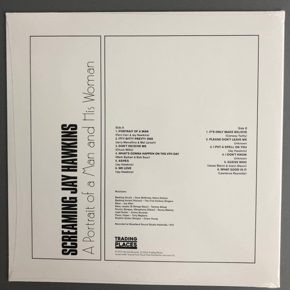 SCREAMIN’ JAY HAWKINS (スクリーミン・ジェイ・ホーキンス) - A Portrait Of A Man And His Woman (EU 限定復刻再発 LP/New) '72年怪作