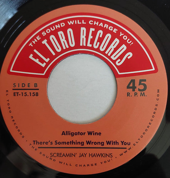 SCREAMIN' JAY HAWKINS (スクリーミング・ジェイ・ホーキンス) - Little Demon EP (Spain 限定ジャケ付き再発4曲入り 7"EP/New) '56〜'58年Okeh社シングル2枚の別テイク収録