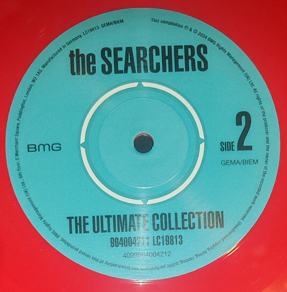SEARCHERS, THE (ザ ・サーチャーズ) - The Ultimate Collection (EU 限定プレス「赤盤」LP/ New) ベスト20曲!