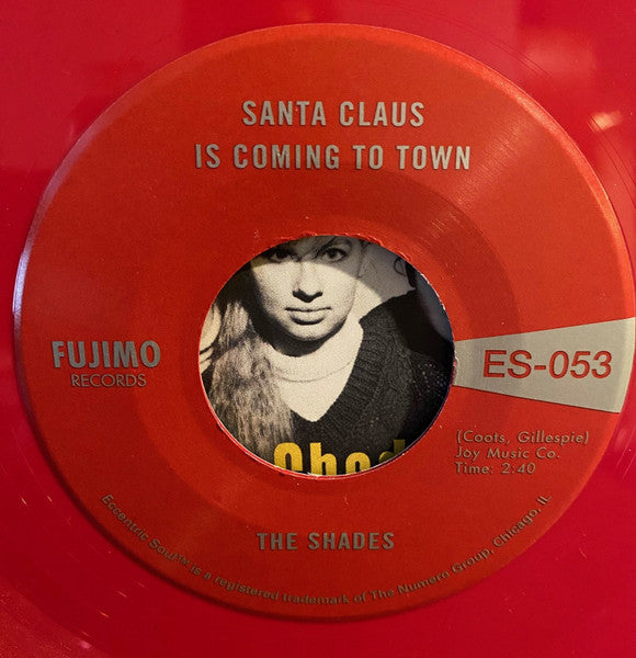 SHADES, THE (ザ・シェイズ) - 'Santa Claus Is Coming to Town (US 限定再発「赤盤」7" /New)