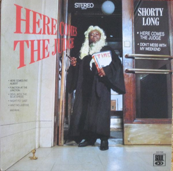 SHORTY LONG (ショーティ・ロング) - Here Comes The Judge (US 限定復刻再発 LP / New)ファンキー・ノーザン名作 ’68年デビュー・アルバム!