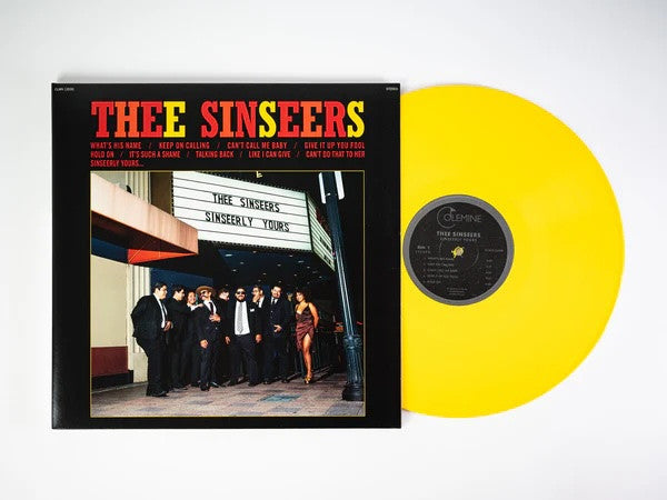 SINSEERS, THEE (ジー・シンシアーズ) - Sinseerly Yours (US 限定プレス「イエロー VINYL」LP-見開きジャケ/New) チカーノソウル界騒然'24年デビューアルバム!