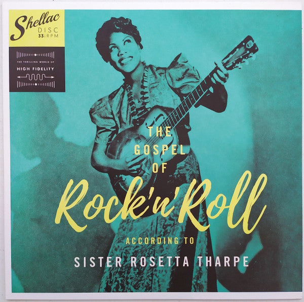 SISTER ROSETTA THARPE (シスター・ロゼッタ・サープ) - The Gospel Of Rock'n'Roll According To... (EU 限定プレスLP+帯/New)ロックンロールの母、'56〜'61年マーキュリー社録音コンピ