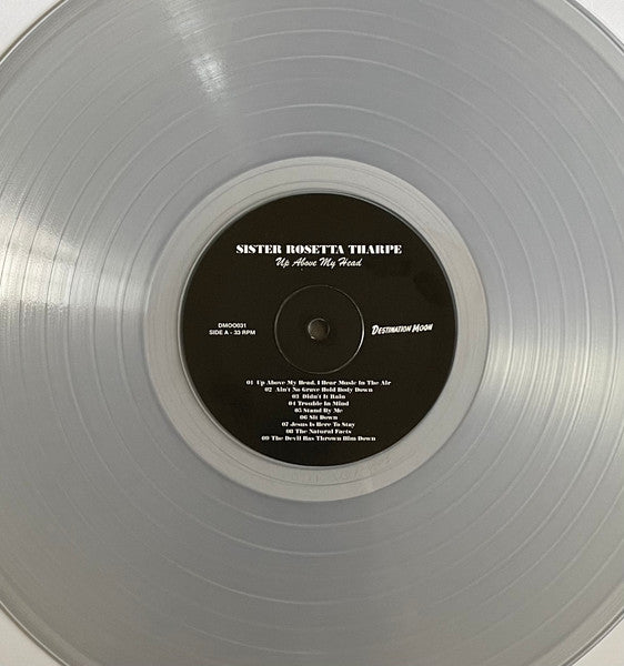 SISTER ROSETTA THARPE (シスター・ロゼッタ・サープ) - Up Above My Head (EU 500枚限定復刻再発「クリア・ヴァイナル」 LP/New)
