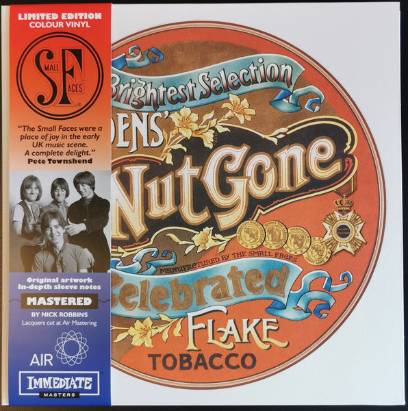 SMALL FACES (スモール・フェイセズ) - Ogdens' Nut Gone Flake (EU  限定リマスター再発「ゴールド・ヴァイナル」モノラル LP+帯、カラーインナー/New)