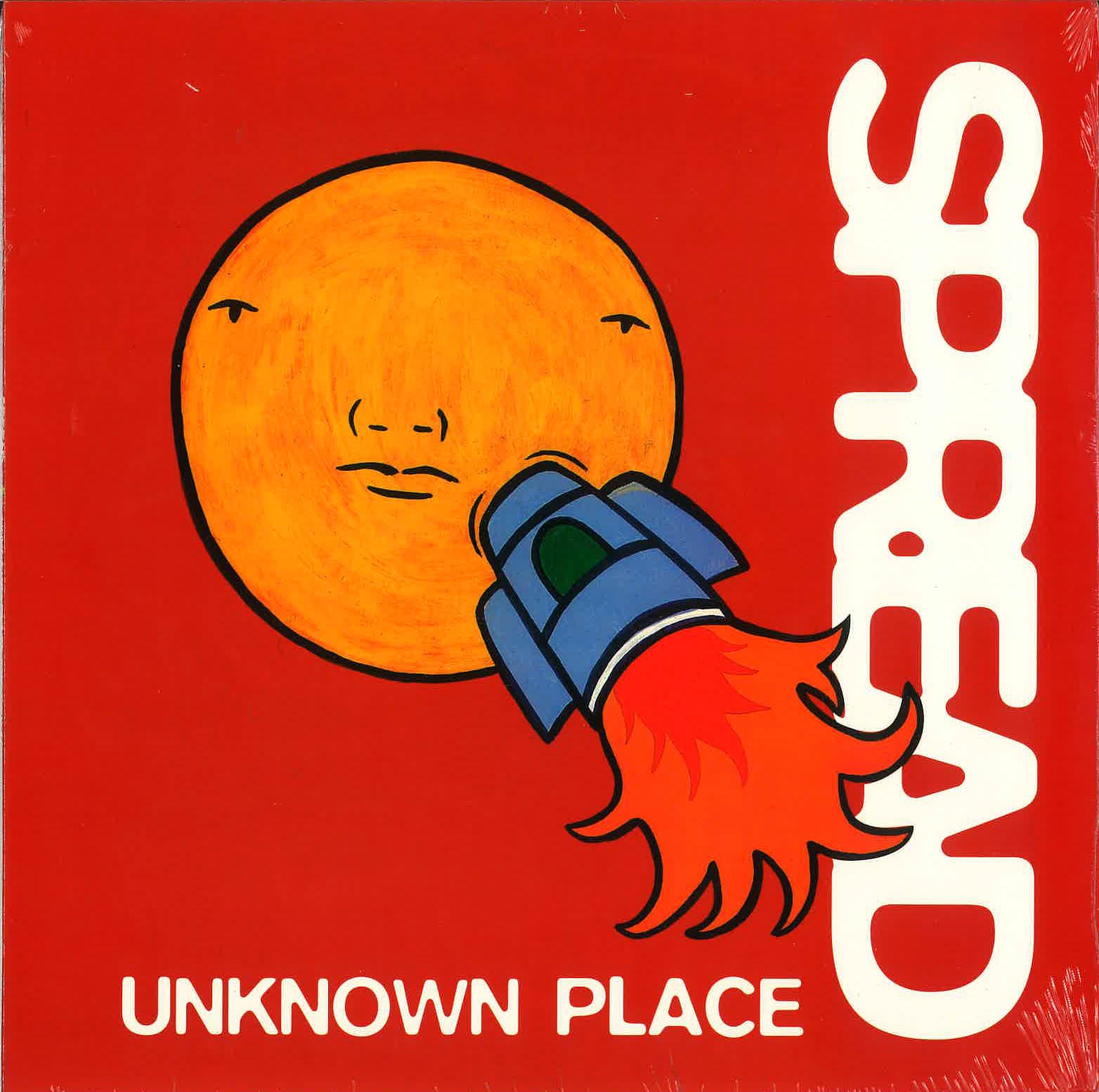 SPREAD (スプレッド) - Unknown Place (日本 タイムボム 限定「黒盤」 10インチ・ミニLP/New)大阪メロディック・パンク・トリオ'97年発表7曲入りデビュー・ミニ・アルバム