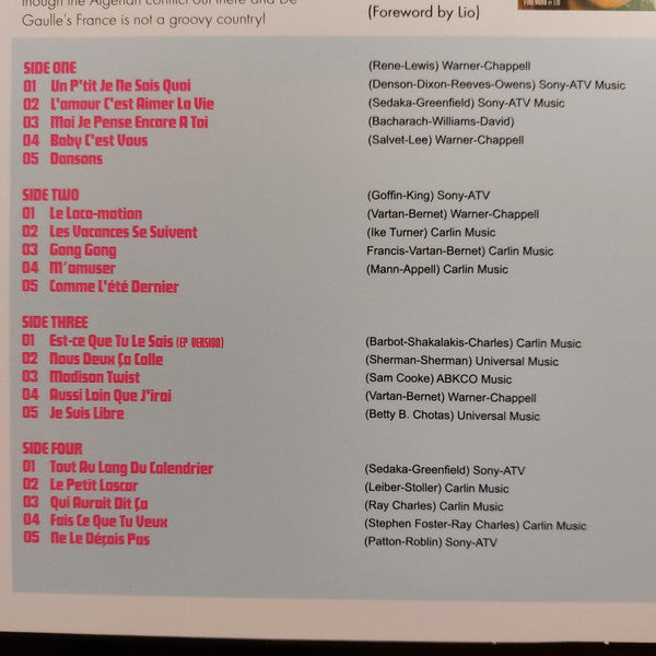 SYLVIE VARTAN (シルヴィ・ヴァルタン) - Sylvie / Salut Les Copains! Beginnings Of... Ye-Ye! (UK-EU RSD 2023 500枚限定ステレオ 2xLP/New)