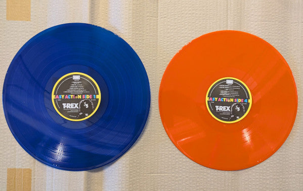 T.REX (T.レックス) - Easy Action (UK 正規限定「カラー VINYL(ブルー&オレンジ?)」LPx2枚組/New) スタジオ録音別バージョン集!