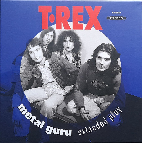 T.REX (T.レックス) - Metal Guru (Demo) + 3 (UK 正規限定ジャケ付き「赤盤」33回転4曲入り7インチEP /New) スタジオ録音別バージョン集!