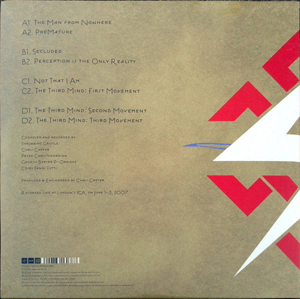 THROBBING GRISTLE (スロッビング・グリスル) - The Third Mind Movements (UK 限定復刻再発 2xLP/NEW)