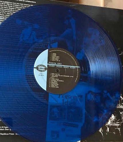 POISON IDEA (ポイズン・アイデア) - Darby Crash Rides Again: The Early Years, Vol. 1 (US 正規再発「限定ブルーヴァイナル」 LP/ New) '81〜'82年デモ&'83年ライブ!