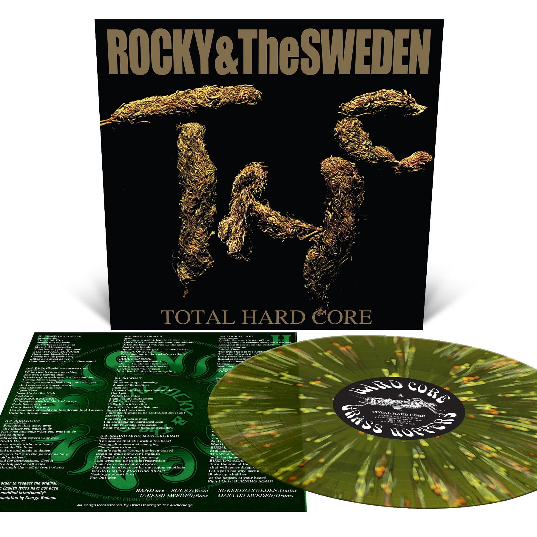 ROCKY AND THE SWEDEN (ロッキー&ザ ・スウェーデン) - Total Hardcore (US 正規再発「限定バナナクラッシュ」ヴァイナル LP/ 予約商品) 2026年1月23日発売予定!