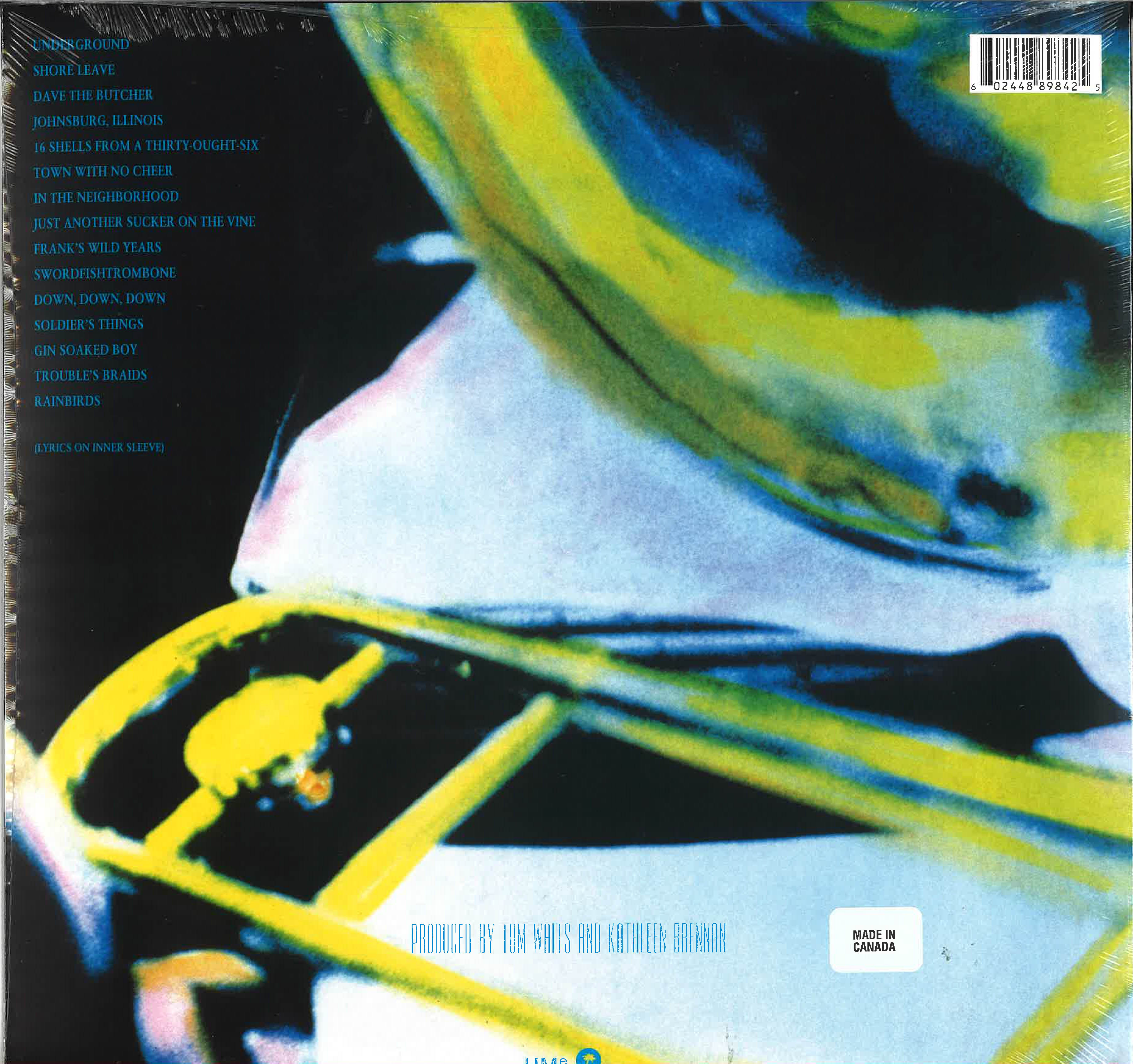 TOM WAITS (トム・ウェイツ) - Swordfishtrombones (US 正規限定リマスター再発180g LP/New)