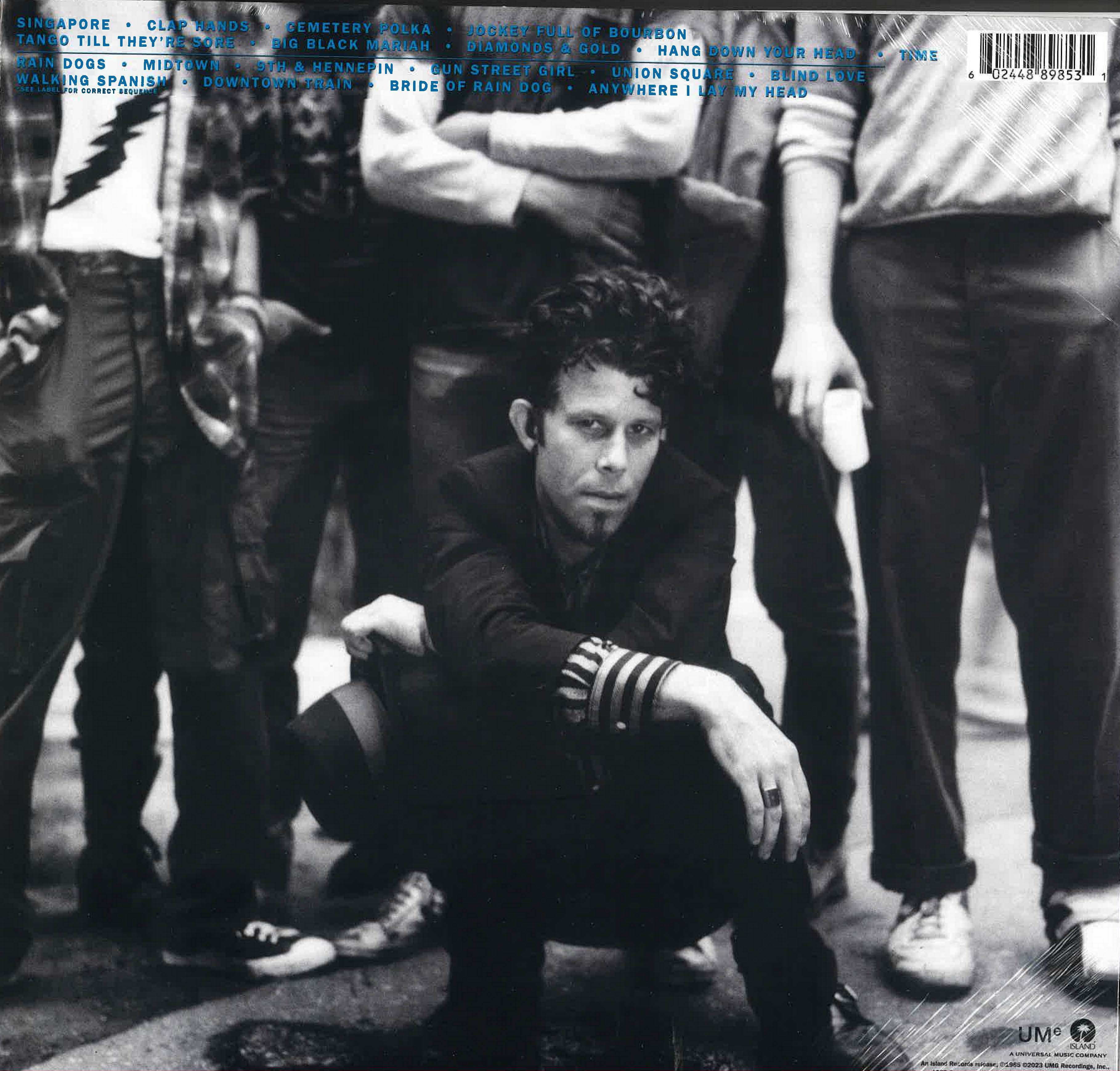 TOM WAITS (トム・ウェイツ) - Rain Dogs (US 正規限定リマスター再発 180g LP/New) '85年名作9作目アルバム!