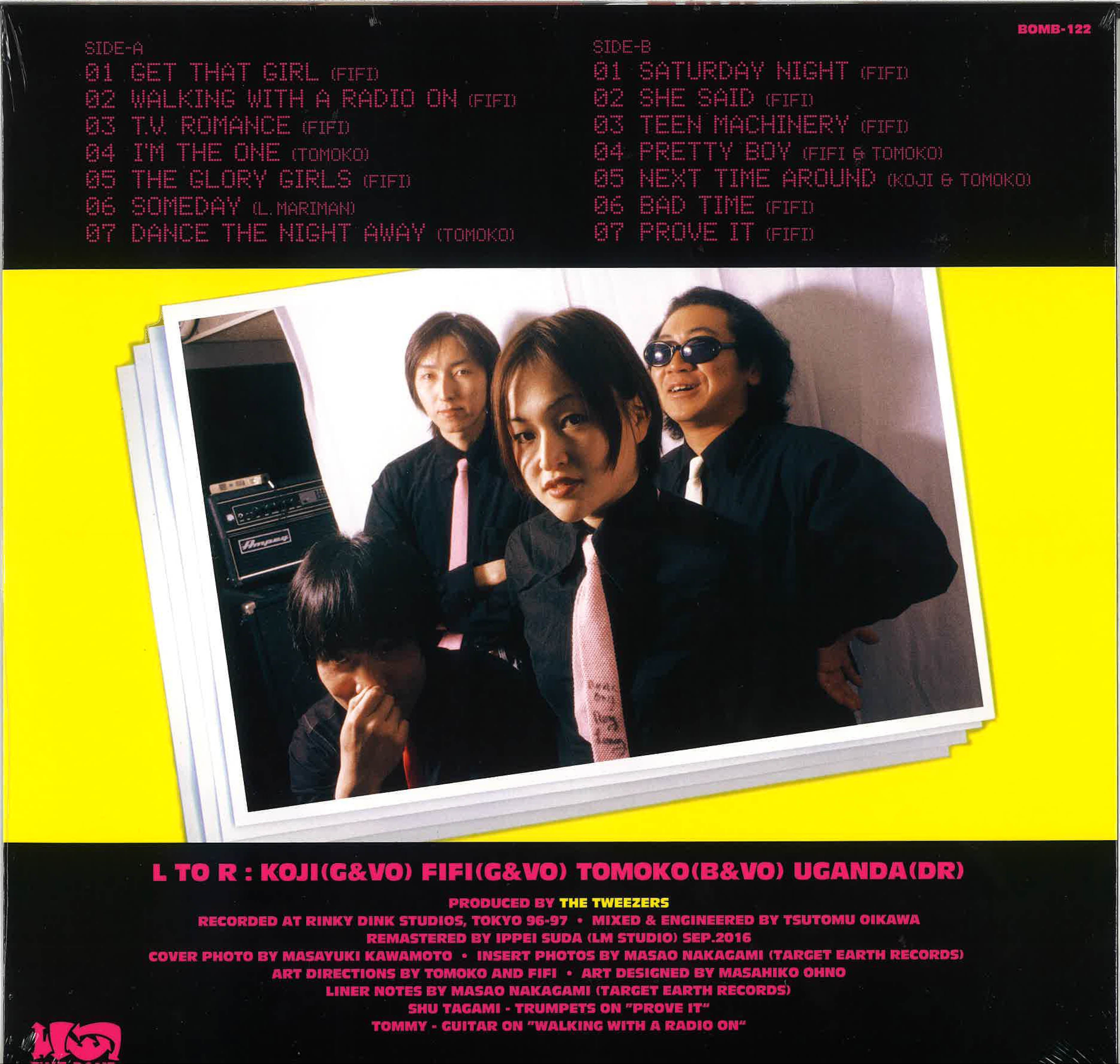 TWEEZERS (トゥイーザーズ) - ALREADY (Japan タイムボム 500枚限定 ナンバリング入り リマスター再発 LP/New) ’97年伝説のデビュー・アルバム。残少!