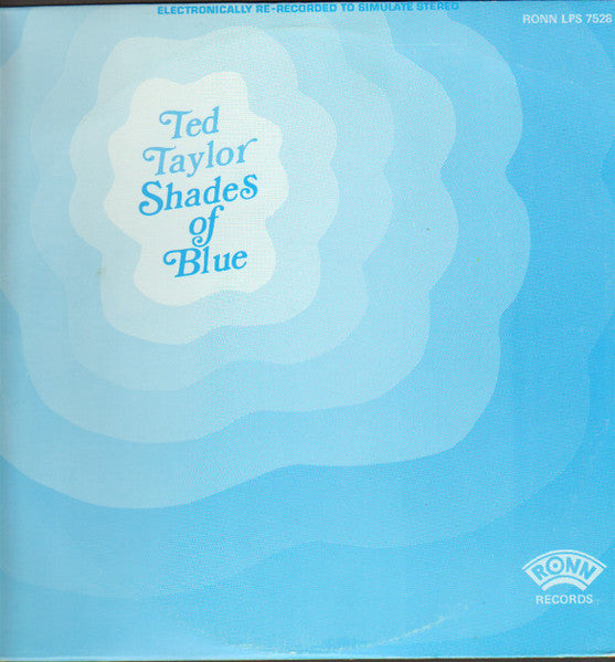TED TAYLOR (テッド・テイラー) - Shades Of Blue (US 限定復刻再発アナログLP/New)