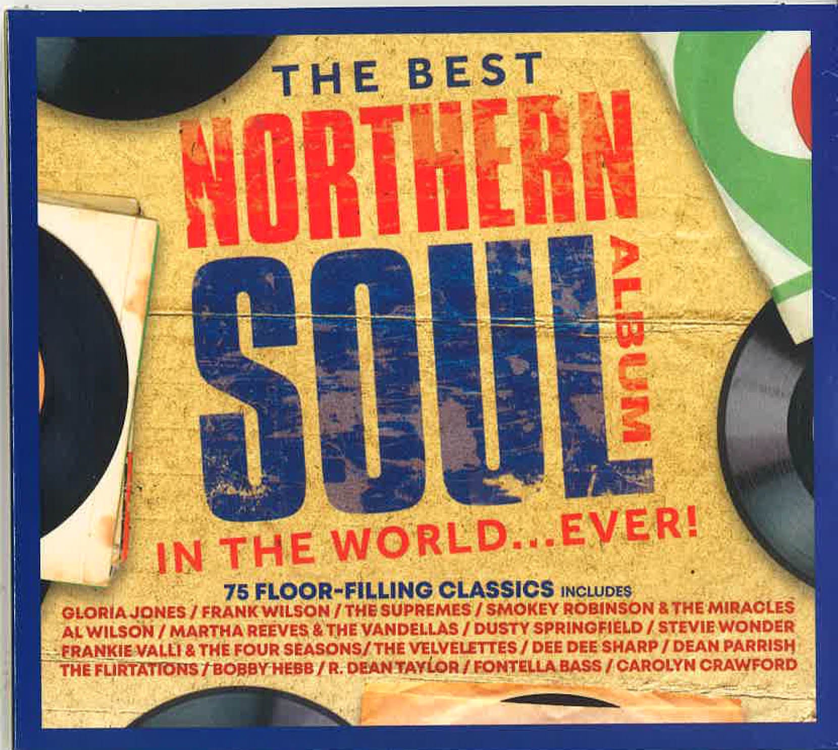 V.A. (60's ノーザンソウル・クラシック・コンピ) - The Best Northern Soul Album in the  World... Ever! (UK 限定見開き紙ジャケ3xCD/New）