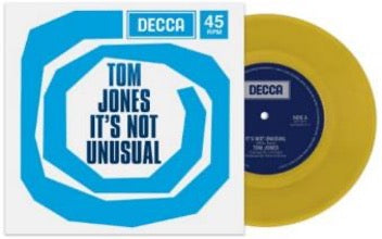 Tom Jones (トム・ジョーンズ) - It’s Not Unusual (2024 RSD 限定タイトル・ジャケ付き「カラー VINYL」7"/New)