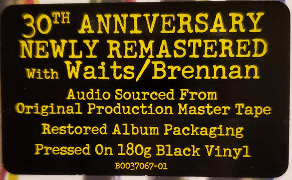 TOM WAITS (トム・ウェイツ) - The Black Rider (US 正規限定リマスター再発 LP/New)