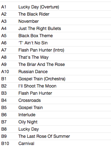 TOM WAITS (トム・ウェイツ) - The Black Rider (US 正規限定リマスター再発 LP/New)