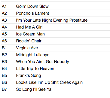 TOM WAITS (トム・ウェイツ) - Early Years Vol.1 (US 限定復刻再発 LP/New)デビューアルバム以前'71〜'73年デモ編集コンピ