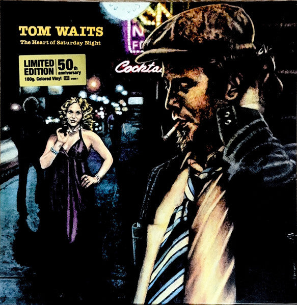TOM WAITS (トム・ウェイツ) - The Heart Of Saturday Night (US 正規限定再発「Raspberry Beret(パープルマーブル)VINYL」LP/New) '74年セカンド・アルバム