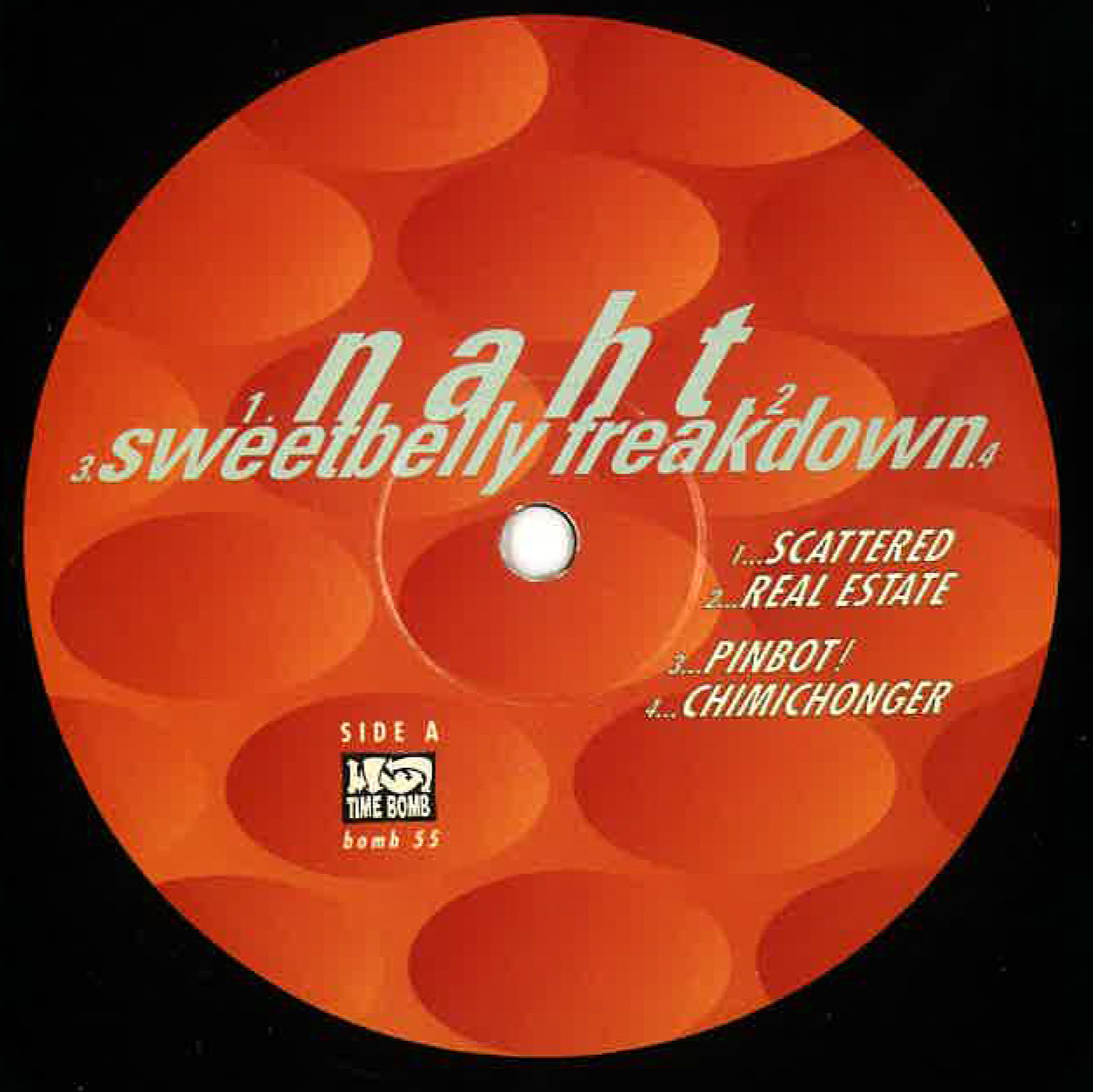 V.A.(NAHTと、米ディスコード社関連3バンド '98年来日記念盤) - Touring Japan (Japan タイムボム 限定 4バンド・スプリット・アナログ LP/廃盤 New) 残少!