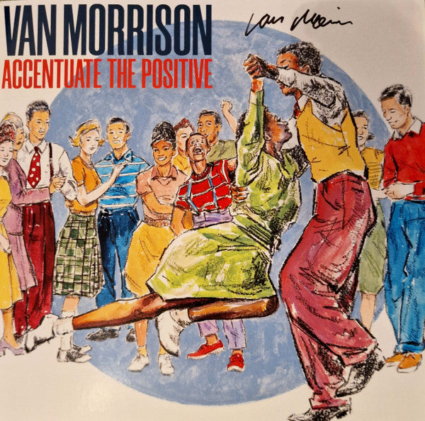 VAN MORRISON (ヴァン・モリソン) - Accentuate The Positive (EU 限定「ブルー・ヴァイナル」2xLP/New)